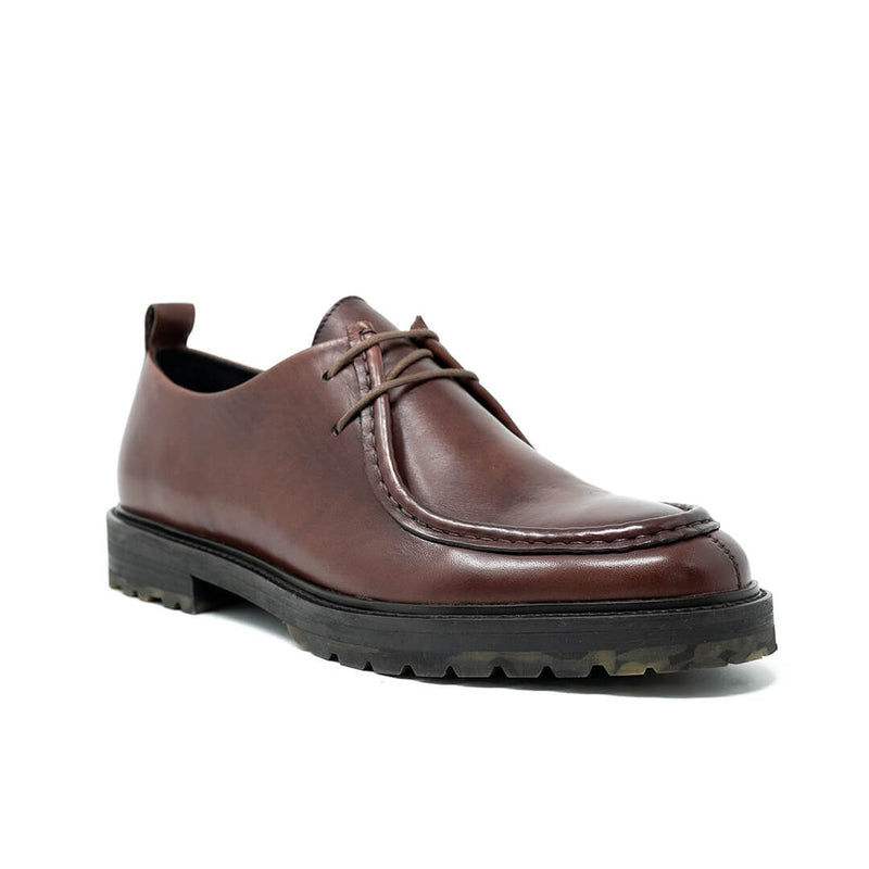 Men's Brown Leather Apron Shoe