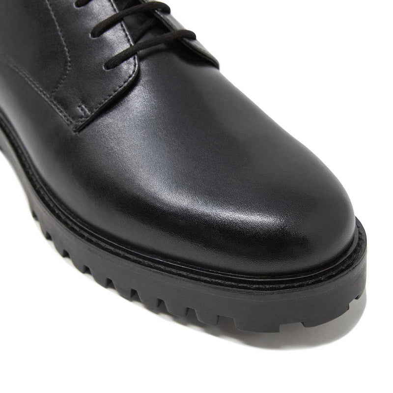 Sean Derby Shoe Black Leather Toe