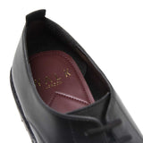 Sean Derby Shoe Black Leather Sock