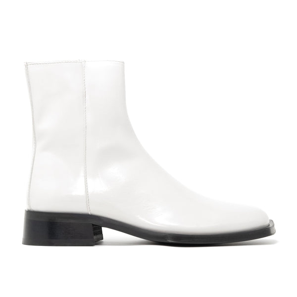 Abbey Zip Up Cuban Heel Boot