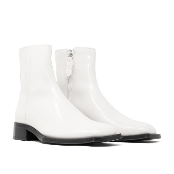 Abbey Zip Up Cuban Heel Boot