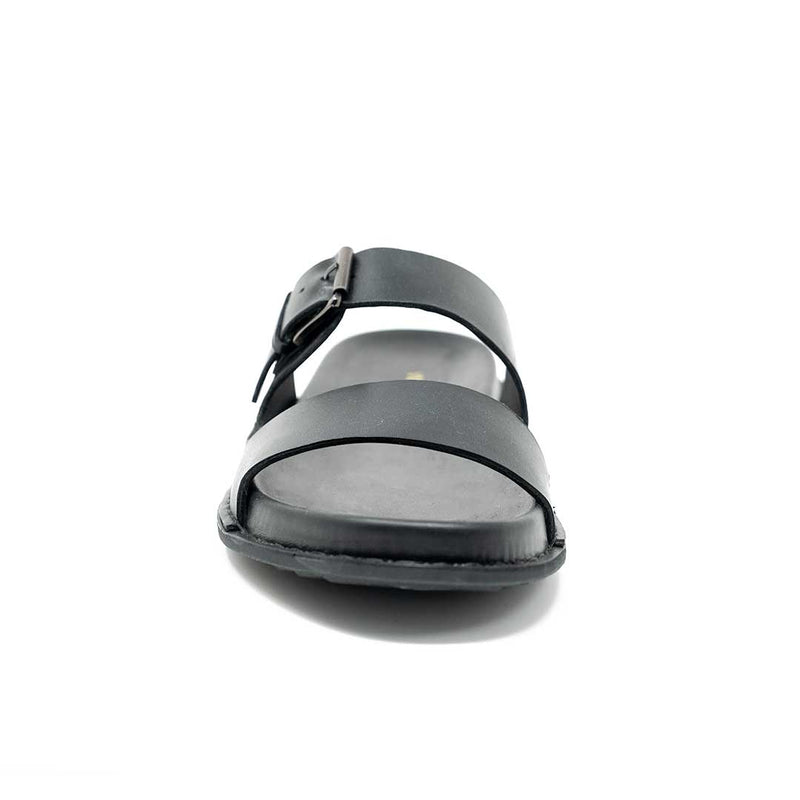 WALK London Adam Sandal Black Leather