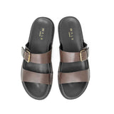 WALK London Adam Sandal Brown Leather