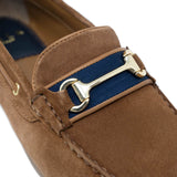 Snaffle Bit and Tape detailing on a Boat Shoe