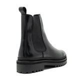 Men's Black Leather Chelsea Boots