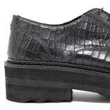 Cali Embossed Oxford Toe Cap Shoe