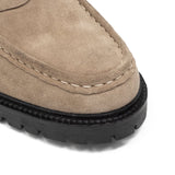 Walk London Campus Saddle Loafer: Apron Toe Detail