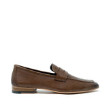 WALK London Capri Penny Loafer Brown Leather