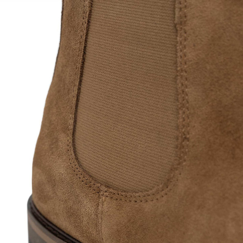 WALK London Carter Chelsea Boot Tan Suede