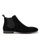 WALK London Craig Chelsea Boot Black Suede