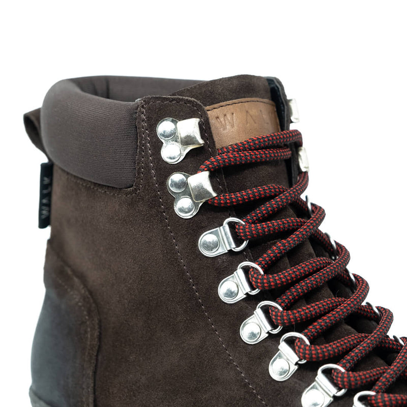 WALK London Everest Hiking Boot Brown Suede