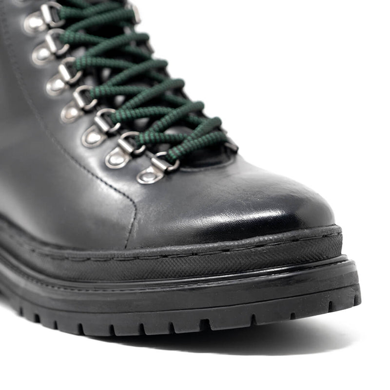 Everest Hiking Boot Black Leather Sole