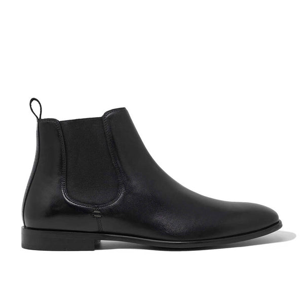 WALK London Florence Chelsea Boot Black Leather