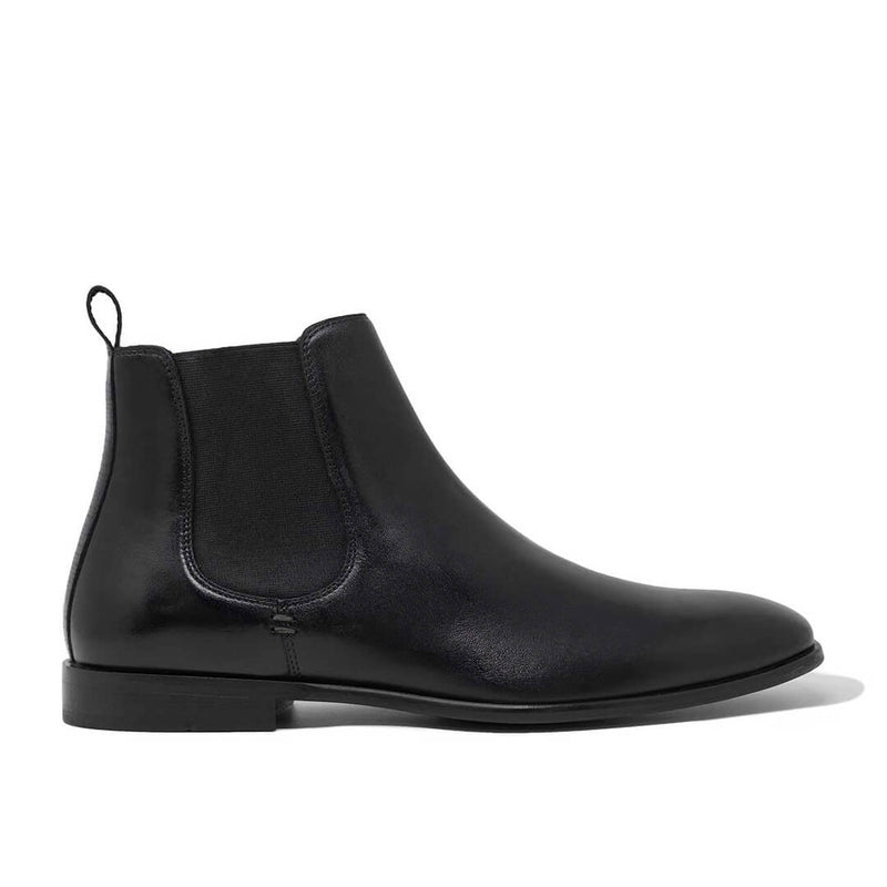 WALK London Florence Chelsea Boot Black Leather