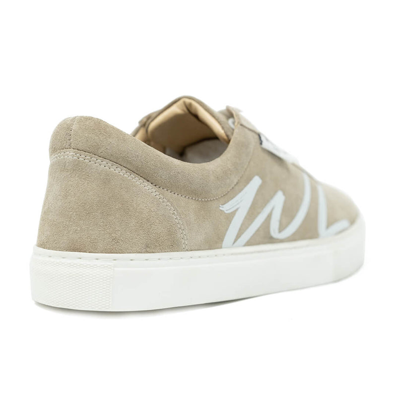 WALK London Hawk Sneaker Sand Suede