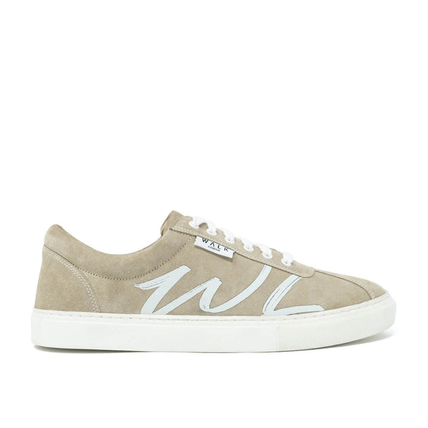 WALK London Hawk Sneaker Sand Suede