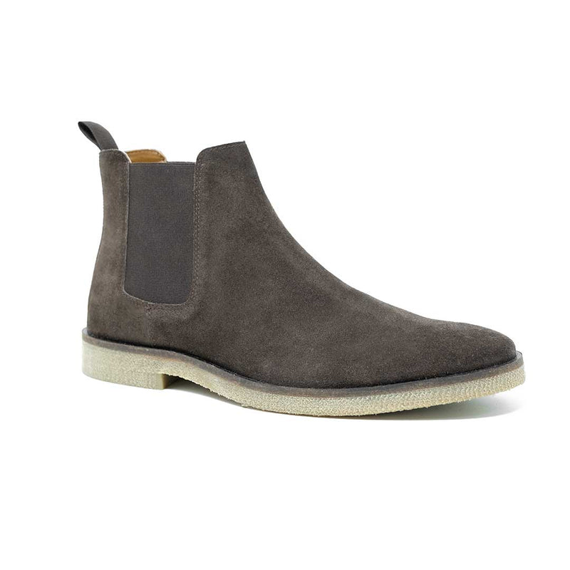 WALK London Hornchurch Chelsea Boot Brown Suede