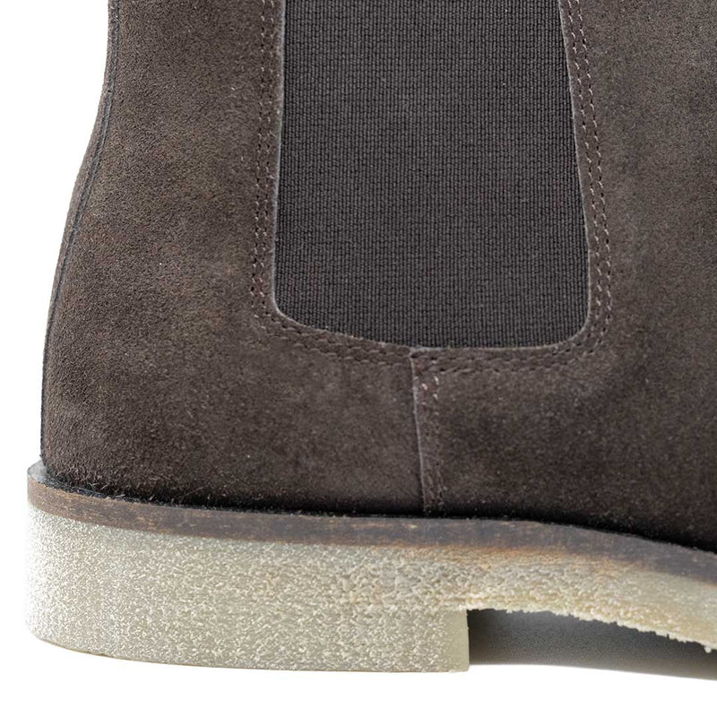 WALK London Hornchurch Chelsea Boot Brown Suede