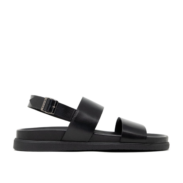 Mens Jackson Sandal Black Leather