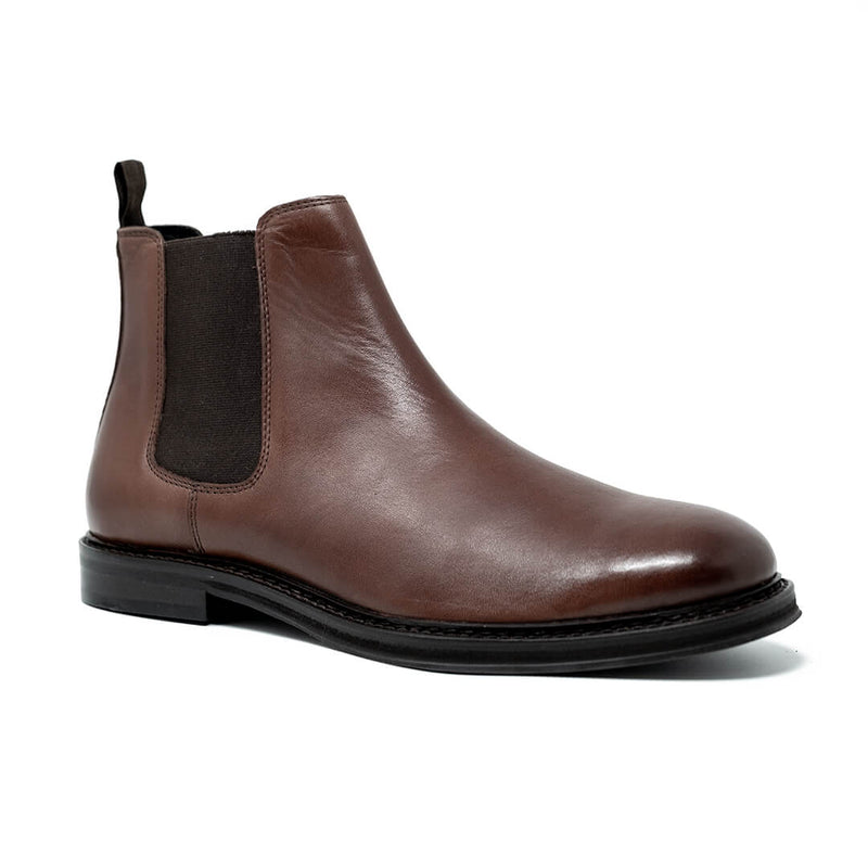 Mens Round Toe Chelsea Boots | Walk London