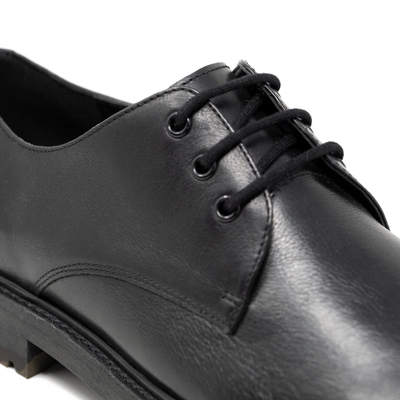 Three Eyelet Derby Fastening