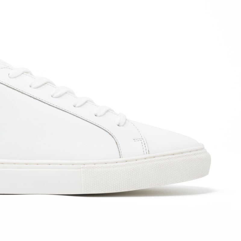 Kensington Sneaker White Leather Front