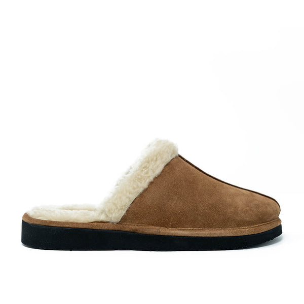 WALK London Layton Slipper Tan Suede