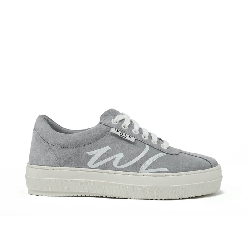 Malibu Branded Trainer Glacia Suede Main