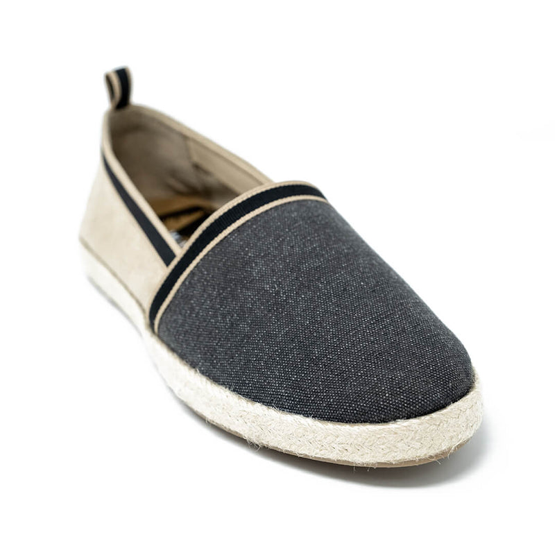 WALK London Nappa Espadrille Canvas top