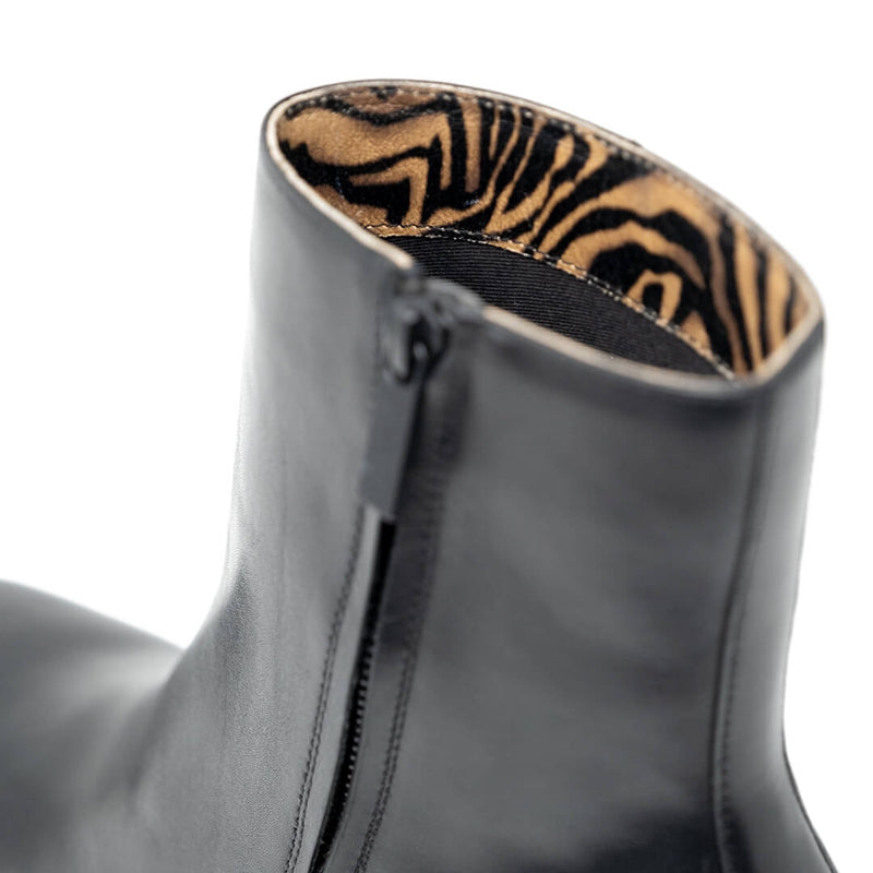 Nola Inside Zip Western Boot