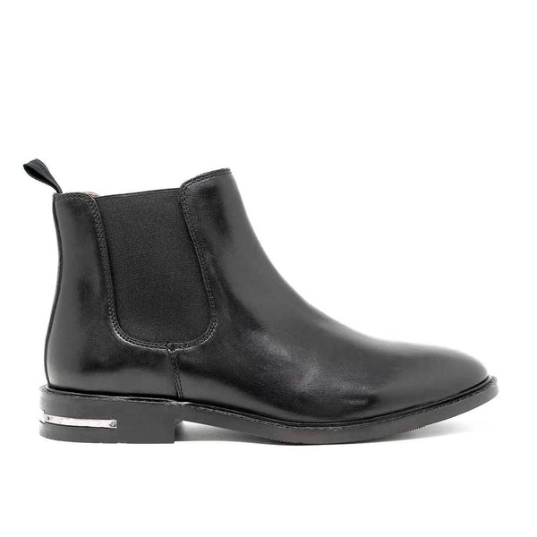 WALK London Oliver Chelsea Boot Black Leather