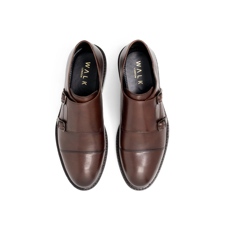 Birdseye View of the Walk London Oliver Monk Strap Shoe