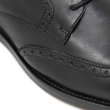 Walk London Putney Brogue Shoe in Black