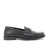 WALK London Rhea Penny Loafer Black Leather