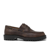 WALK London Sean Boat Shoe Brown Leather