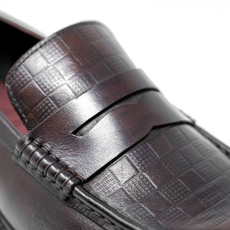 Gambit Loafer Checkerboard Detailing