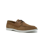 Men's Tan Suede Boat Shoe