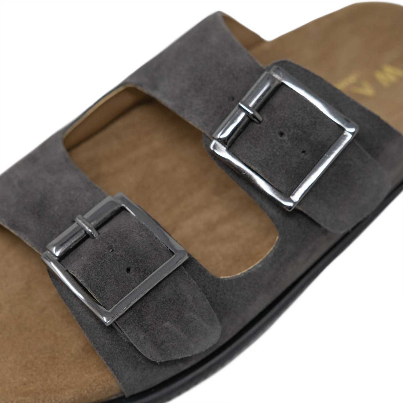 Suede Double Straps on the Sunset Sandal