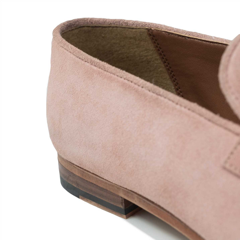 Pink Suede Detail