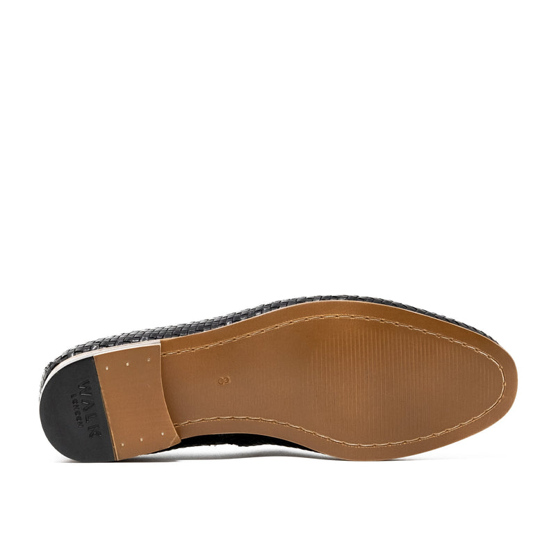 Terry Weave Loafer Sole Bottom