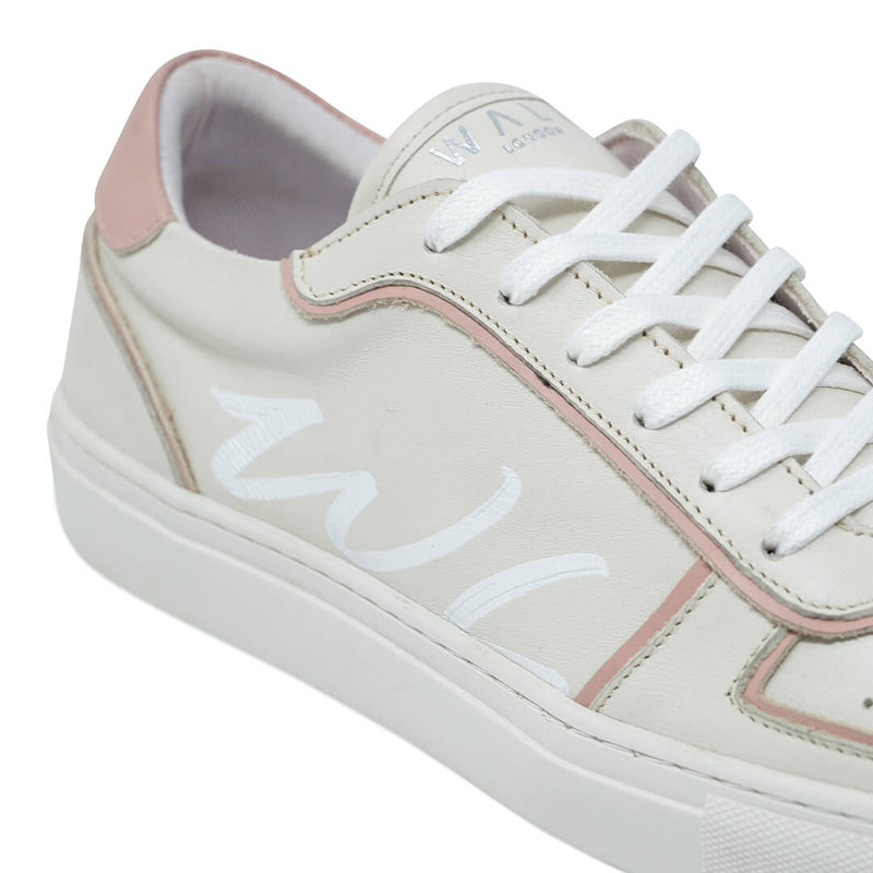 WALK London Valley Trainer Nude Leather