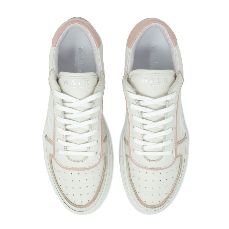 WALK London Valley Trainer Nude Leather