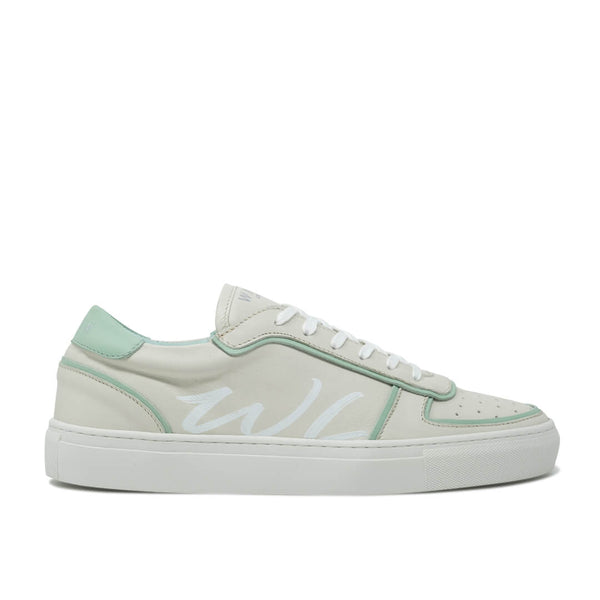 WALK London Valley Trainer Mint Leather