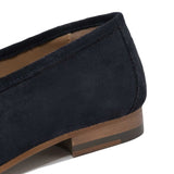 Navy Suede Detail