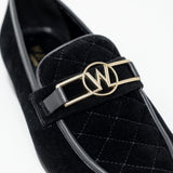 Woody Quilted Trim Loafers